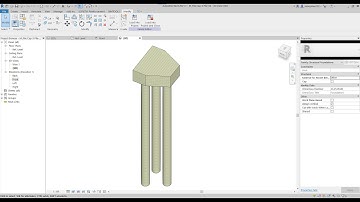 How to create the pile cap 3 pile in Revit 2021