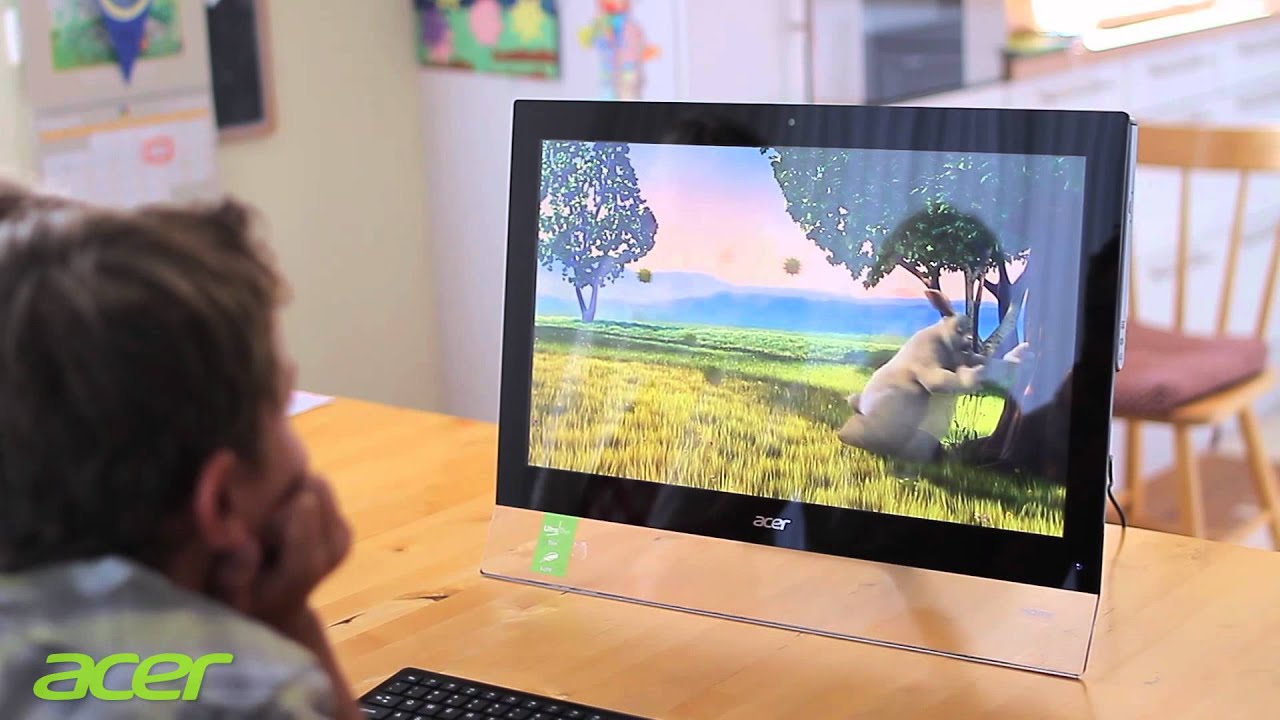 Acer Aspire 5600U AllInOne PC YouTube