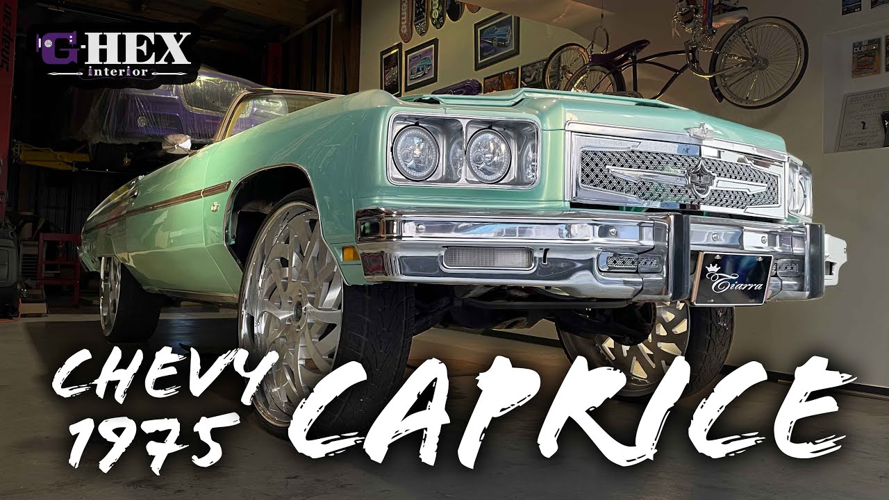 【アメ車】1975シボレーカプリスのカスタムインテリア/G-HEX interior#1/