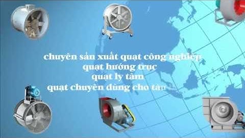 Quạt hướng trục, Quạt công nghiệp
