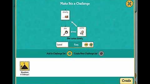 Custom Challenge sets in Avaz FreeSpeech 2.0