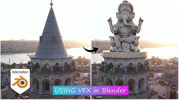 Ganpati Bappa CGI ADS Using VFX In blender | Full VFX Tutorial
