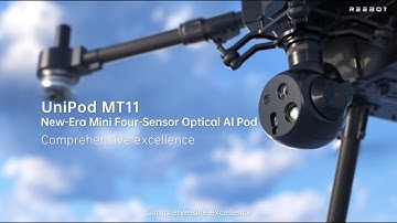 New Era! UniPod MT11 Mini Four-Sensor Optical AI Pod, Smaller, But Clearer, Built-in AI Module!
