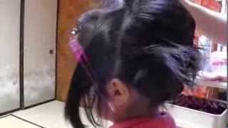 七五三の髪型【３歳女の子】簡単キュートなヘアースタイル
