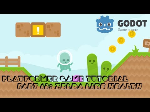 Godot Engine: Platformer Tutorial (EP- 12: Zelda Like Health)