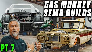 THE SEMA BUILD CRUNCH IS REAL | PT 7 - GAS MONKEY