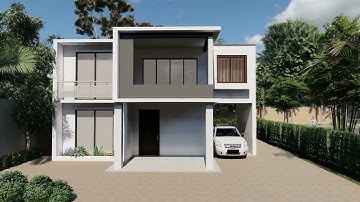 Modern house design idea | Architectural walkthrough video | Lumion Realistic rendering