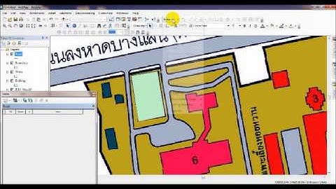 การดิจิไตซ์ Digitize) และการนำเข้าข้อมูลด้วยค่าพิกัด XY