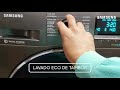 Tips del Entrenador: LAVADO ECO DE TAMBOR