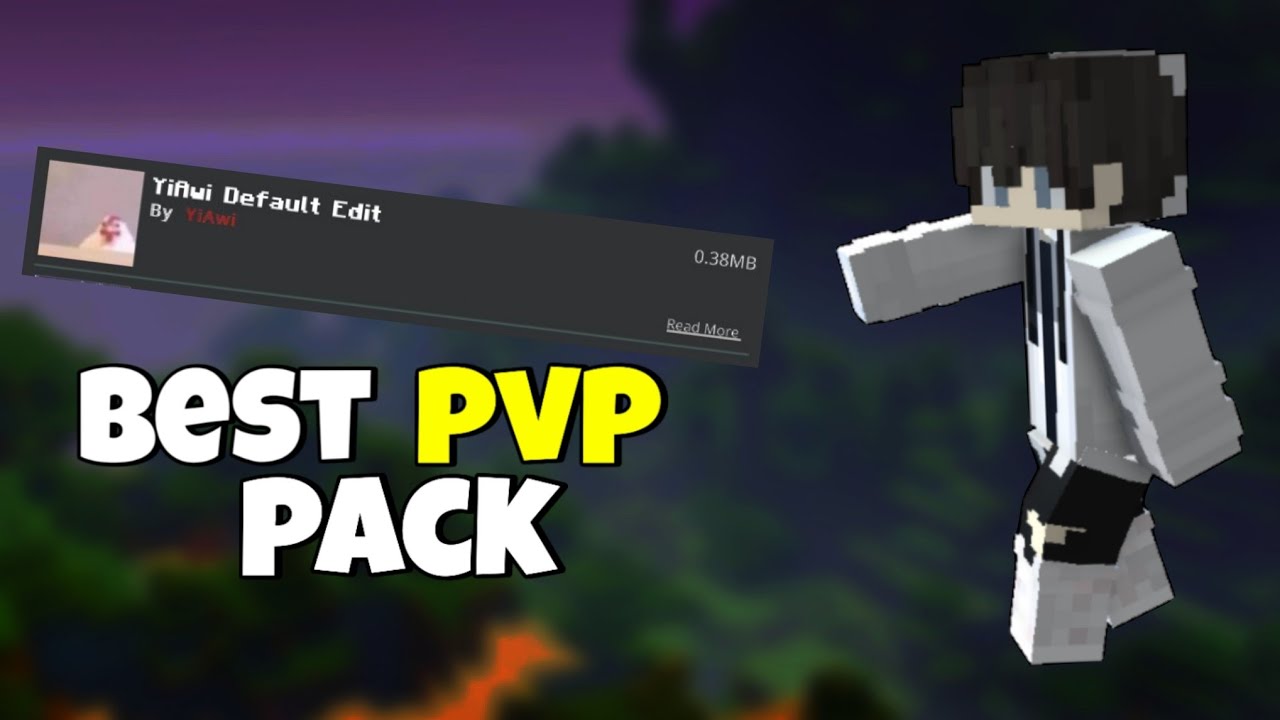 Best PVP Texture Pack For Minecraft PE || YouTubers Texture Pack MCPE ...