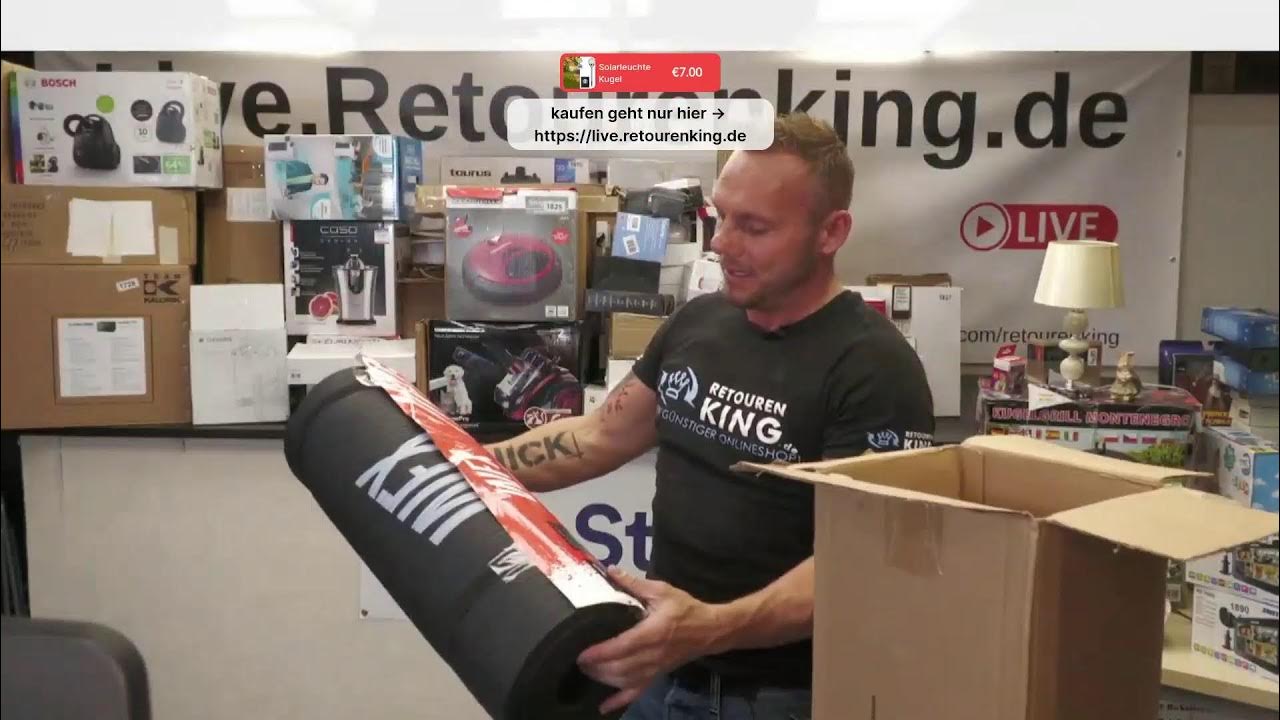 Retourenking Live Shopping YouTube