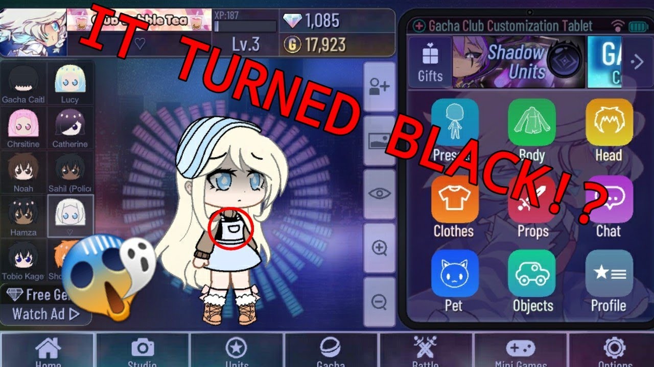 Glitch in gacha club!!