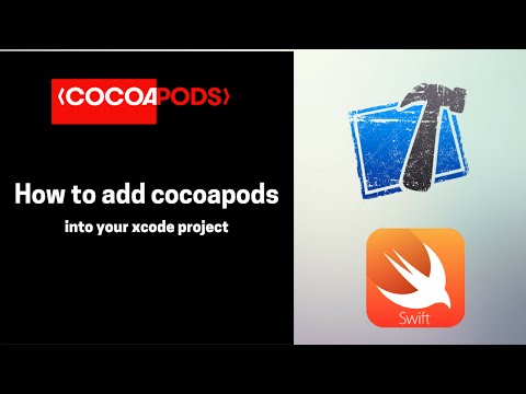 How to add pod file into your xcode project