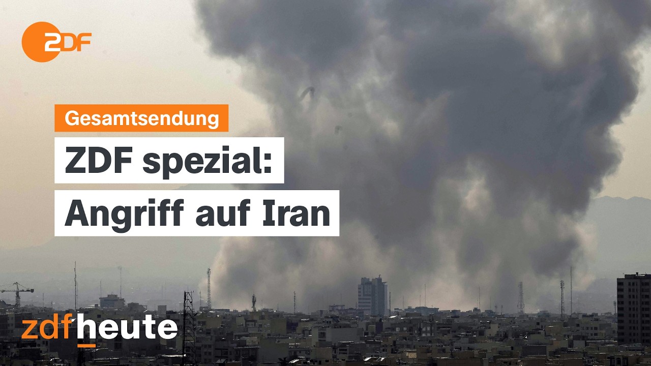 ZDF spezial: Angriffe auf Iran - Gegenschläge Teherans: Welche Folgen hat die Eskalation?