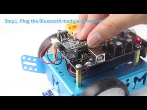 How to use 2.4GHz wireless module and Bluetooth module with mBot