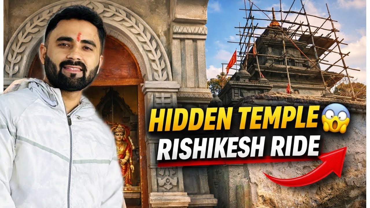 Yahan Gira Tha Maa Sati Ka Paon 😱 Pavki Devi Mandir | Loyal Cave | Rishikesh #motovlog