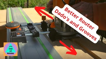 Better Dado Joints and Grooves with the Triton Router Track Adaptor.