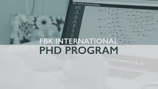 Information FBK PhD Program Update