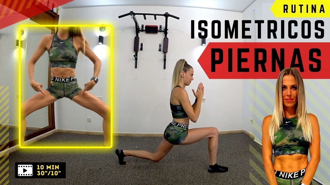 EJERCICIOS ISOMETRICOS para PIERNAS