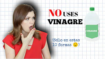 ¿Es seguro utilizar vinagre en el suelo?