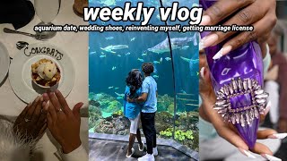 WEEKLY VLOG | MY WEDDING SHOES + AQUARIUM DATE + UNAPOLOGETICALLY REINVENTING MYSELF + MORE!