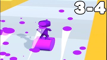 Layers Roll - All Levels Gameplay Android,ios (Level 3-4)