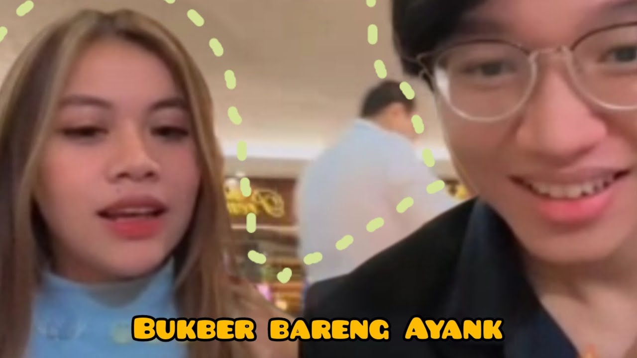 Live intagram kiesha dan frisly Bukber rame2 di mall 09-04-23 full