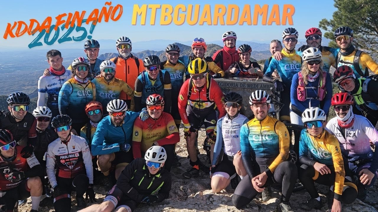 KDDA Fin Año 2025 con MTBGUARDAMAR 🚵​🚀​​⛰️​