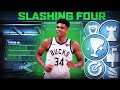 GIANNIS SLASHING FOUR BUILD NBA 2K21! 53 BADGE UPGRADE DEMIGOD WILL RULE 2K21!