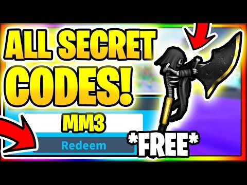 All New Secret Op Working Codes Roblox Murder Mystery 3 Youtube