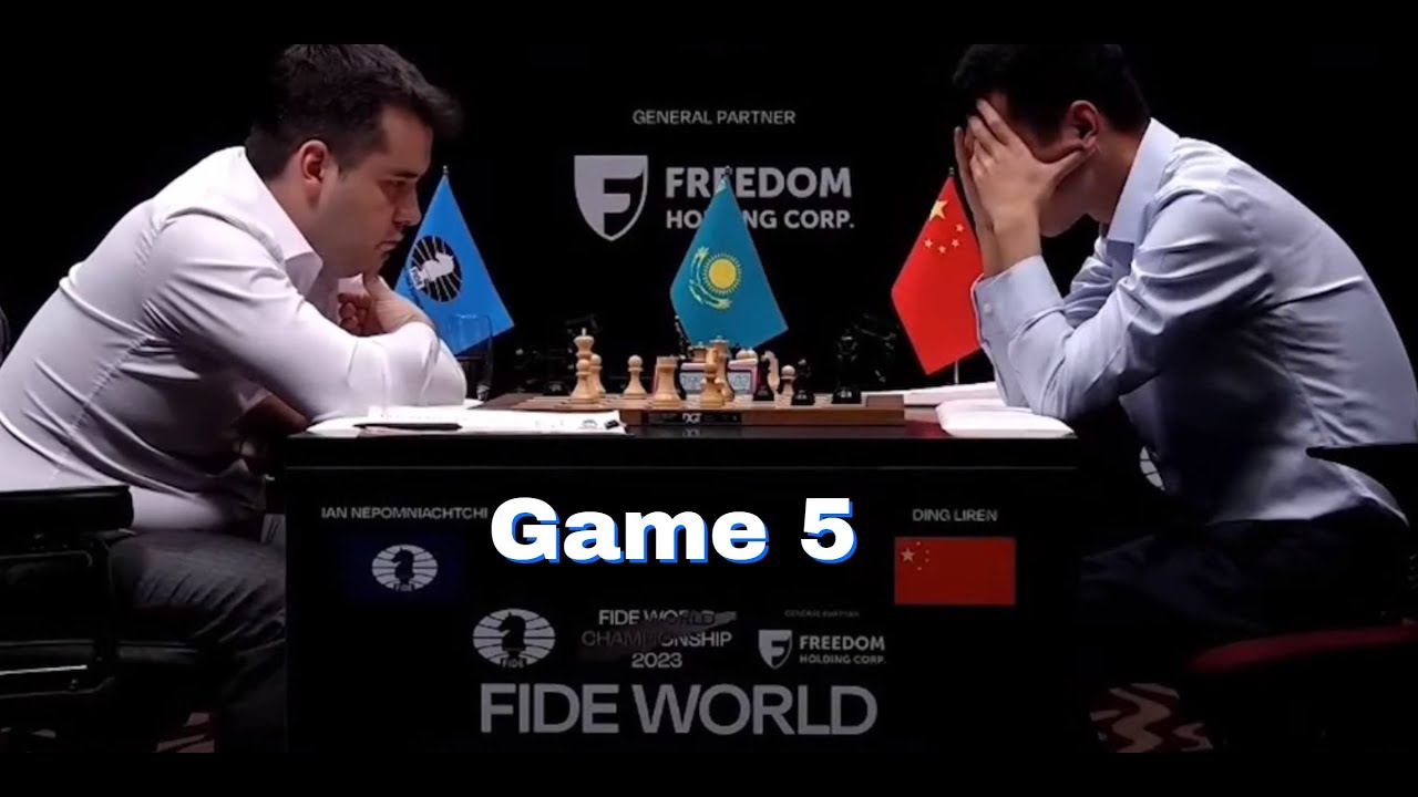 World Chess Championship 2023 Game 6 As It Happened: Ding Liren