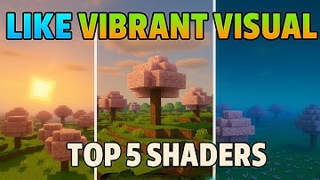 BEST 5+ Shaders for MCPE 1.21+ | Works on Low-End Devices | Working 3GB 4GB (No Lag!)