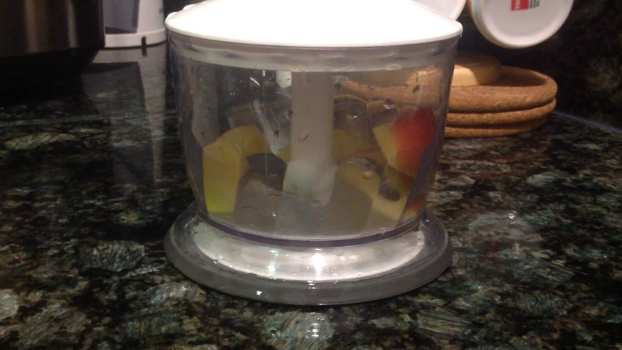 Blending apples YouTube