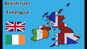 British Isles - Large scale world flag map timelapses [2]