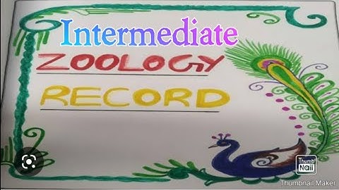How to Write ✍ Inter Zoology  Record ???  AP and TS/Very Useful ... Subscribe to I am a teacher ...