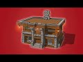 Minecraft build a rustic modern house tutorial step by step