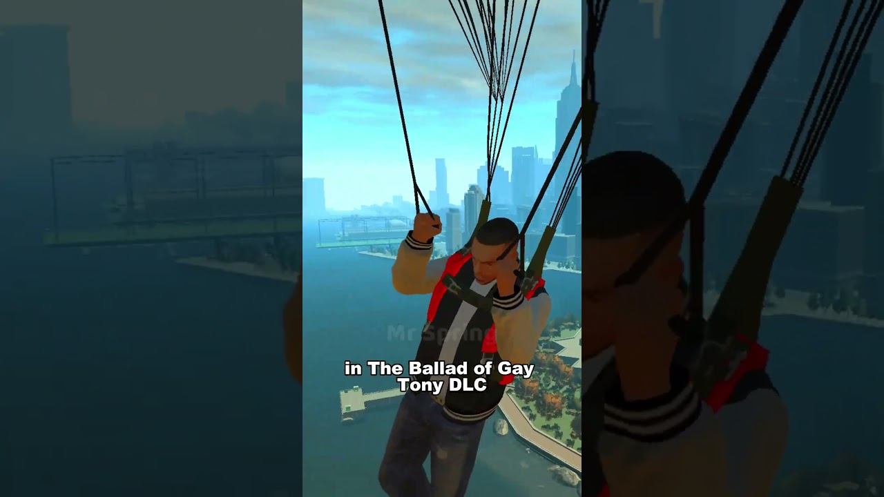 IF YOU LAND IN THE OCEAN WITH A PARACHUTE IN GTA GAMES