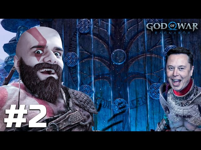 ESSE MULEQUE É BOM DE PORRADA  God of War: Ragnarok (parte 4) 