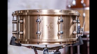 VK Drums VKast Bronze Snare Drum - Drummer's Review