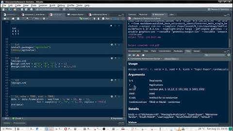 Setting up a Completely Randomized Design in R
