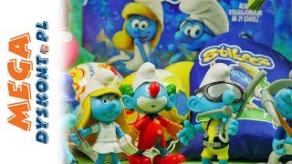 Smerfne Przysmaki - Smerfy Stikeez Lidl & Monte & Haribo & Mlekołaki - Bajki Dla Dzieci I Unboxing