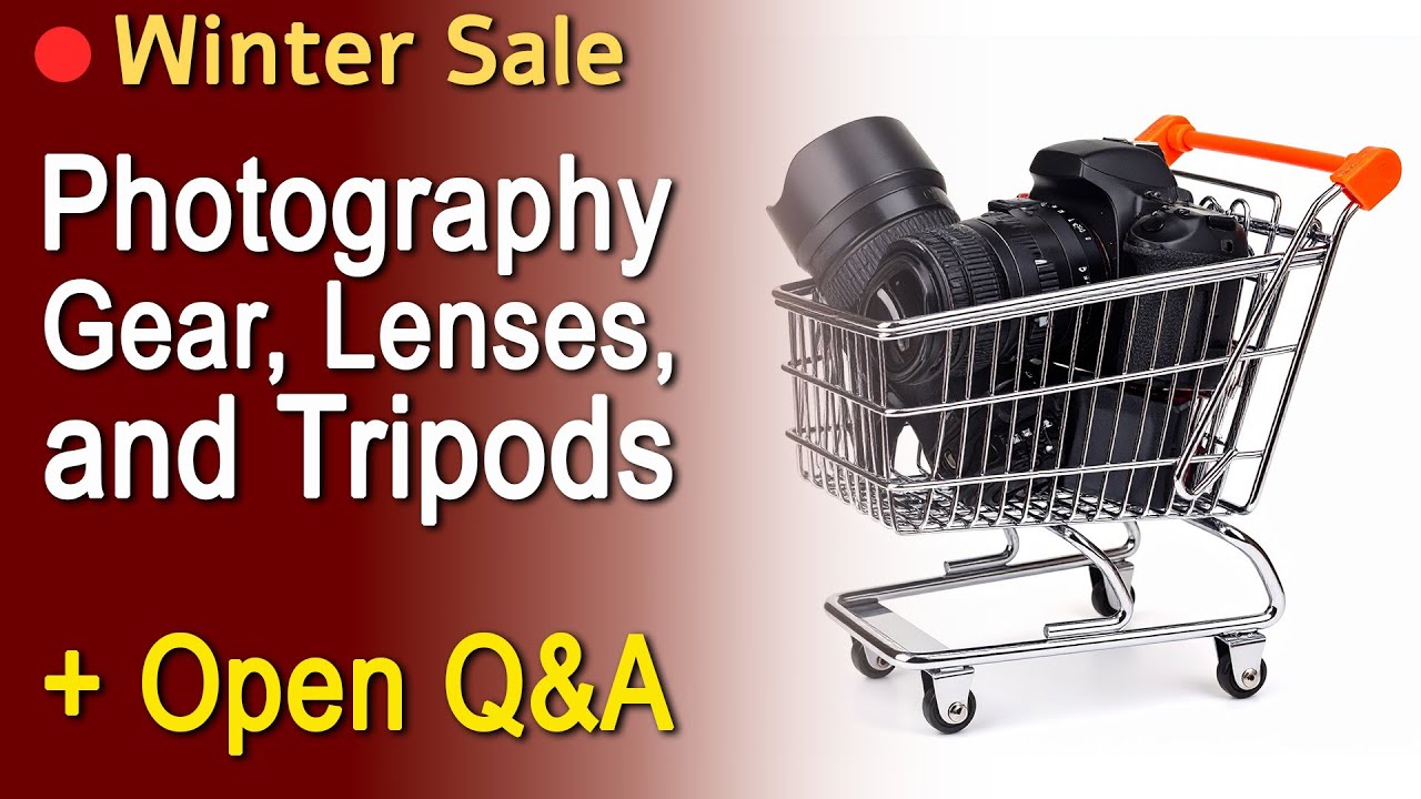 Video thumbnail: Rob Trek's Black Friday camera gear deal-shopping question and answer stream