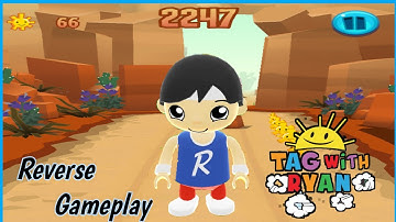Tag with Ryan - Reverse Mode Gameplay Of Track Star Ryan | Combo Panda | U-PLAY
