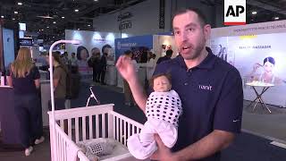 Gadget reassures parents when a baby is sleeping