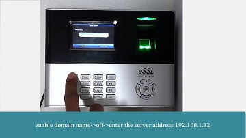 How to Configure ADMS in eSSL X990