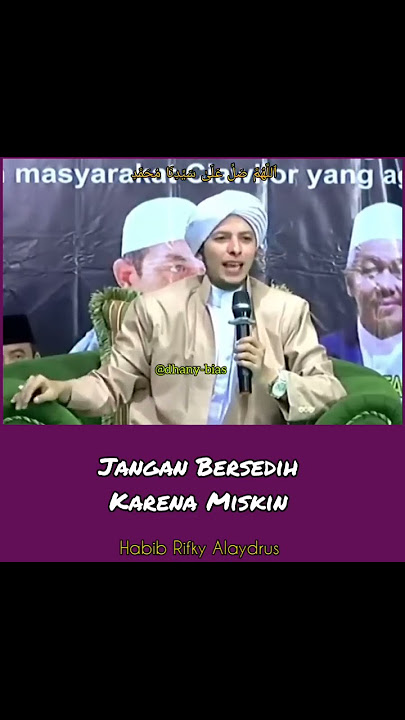 Jangan Bersedih Karena Miskin || Habib Rifky Alaydrus