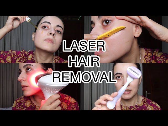 LASER HAIR REMOVAL || PHILIPS LUMEA REVIEW & PRICE || SHAVING MY FACE ||  DERMAPLANING BENEFITS - YouTube