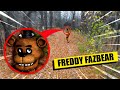 DRONE CATCHES FREDDY FAZBEAR DELIVERING A PIZZA TO AN ABANDONED HOUSE!! (WE FOLLOWED HIM!)