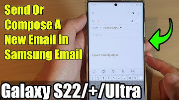 Galaxy S22/S22+/Ultra: How to Send Or Compose A New Email In Samsung Email