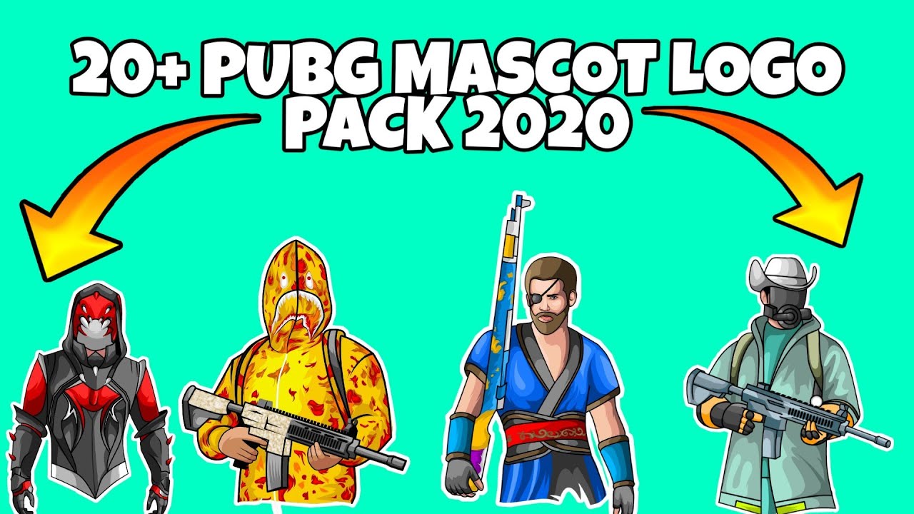 20+ Free Pubg Mascot Logo Pack| Pubg Mascot logo| Rudransh Tech